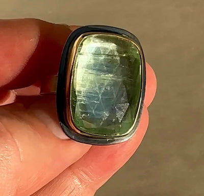 Tourmaline Slab Ring