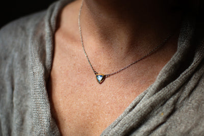 Petite Tri Fold Necklace