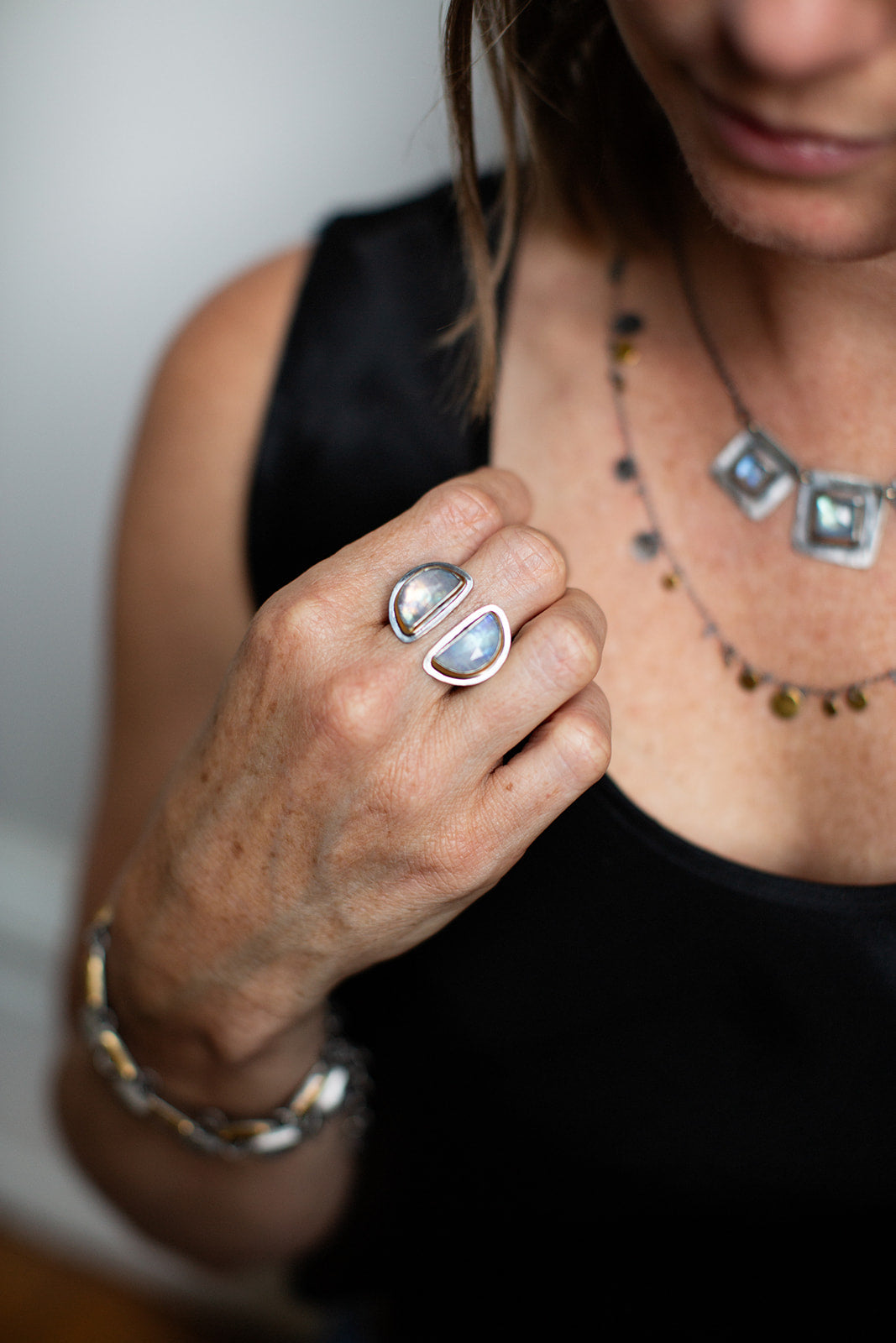 Double Hemi Wrap Ring