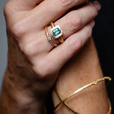 Tourmaline Pool Ring