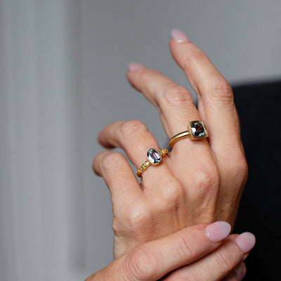 Softly Squared Spinel Ring