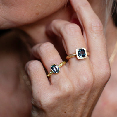 Softly Squared Spinel Ring