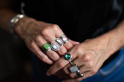 Double Hemi Wrap Ring