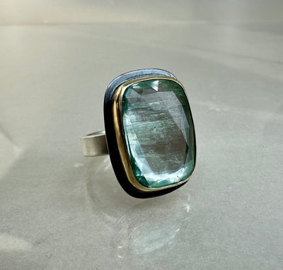 Tourmaline Slab Ring
