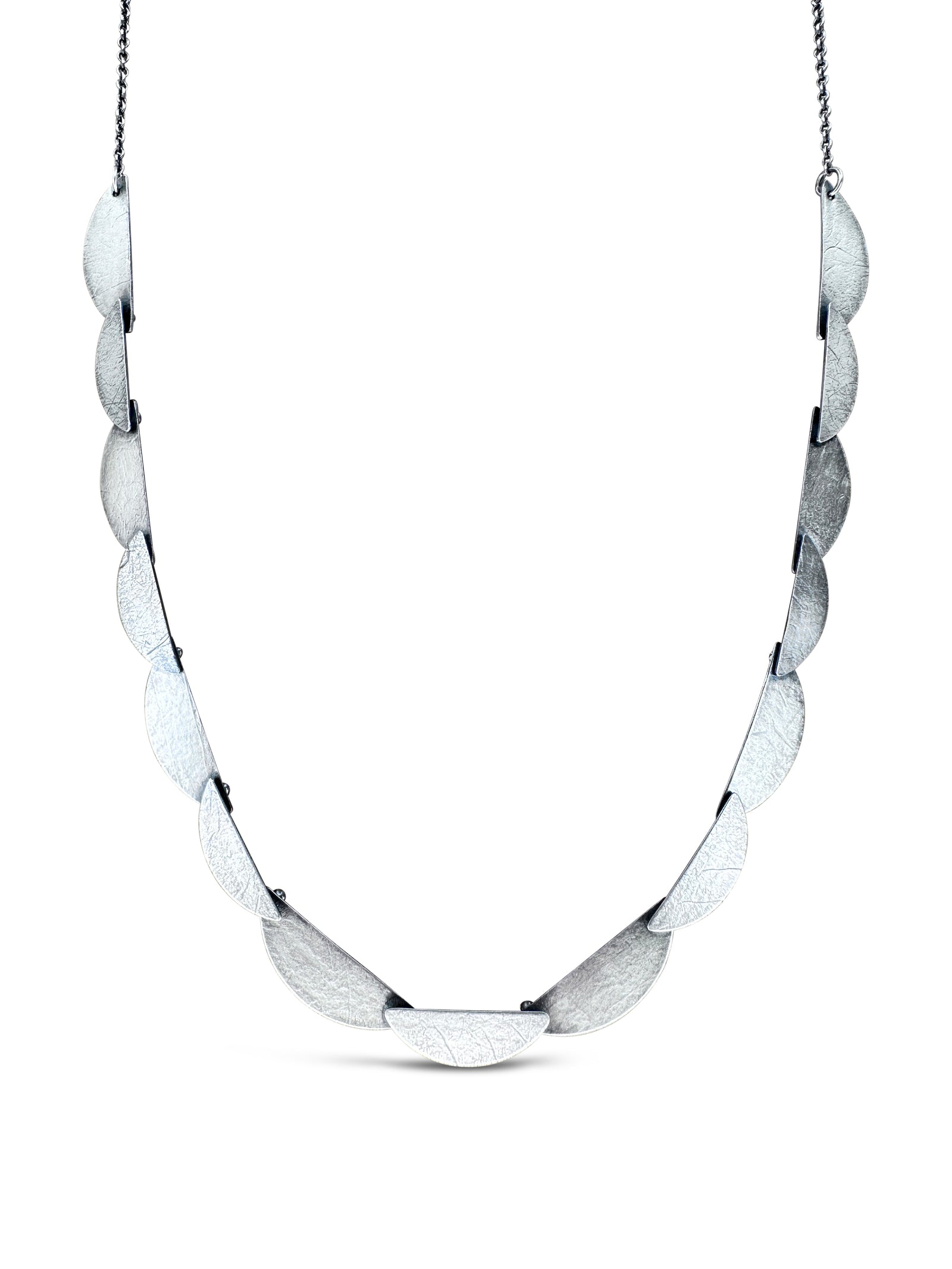 Hemi Pivot Collar in Silver