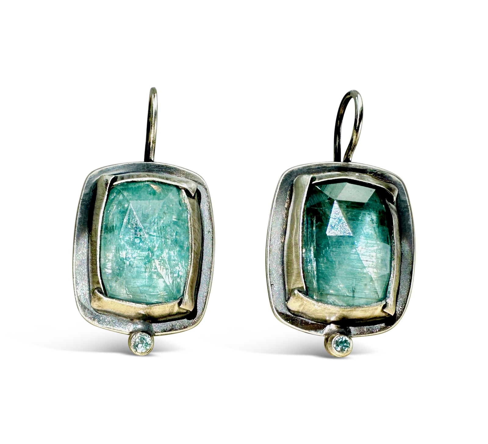 Rectangle Fold Earrings