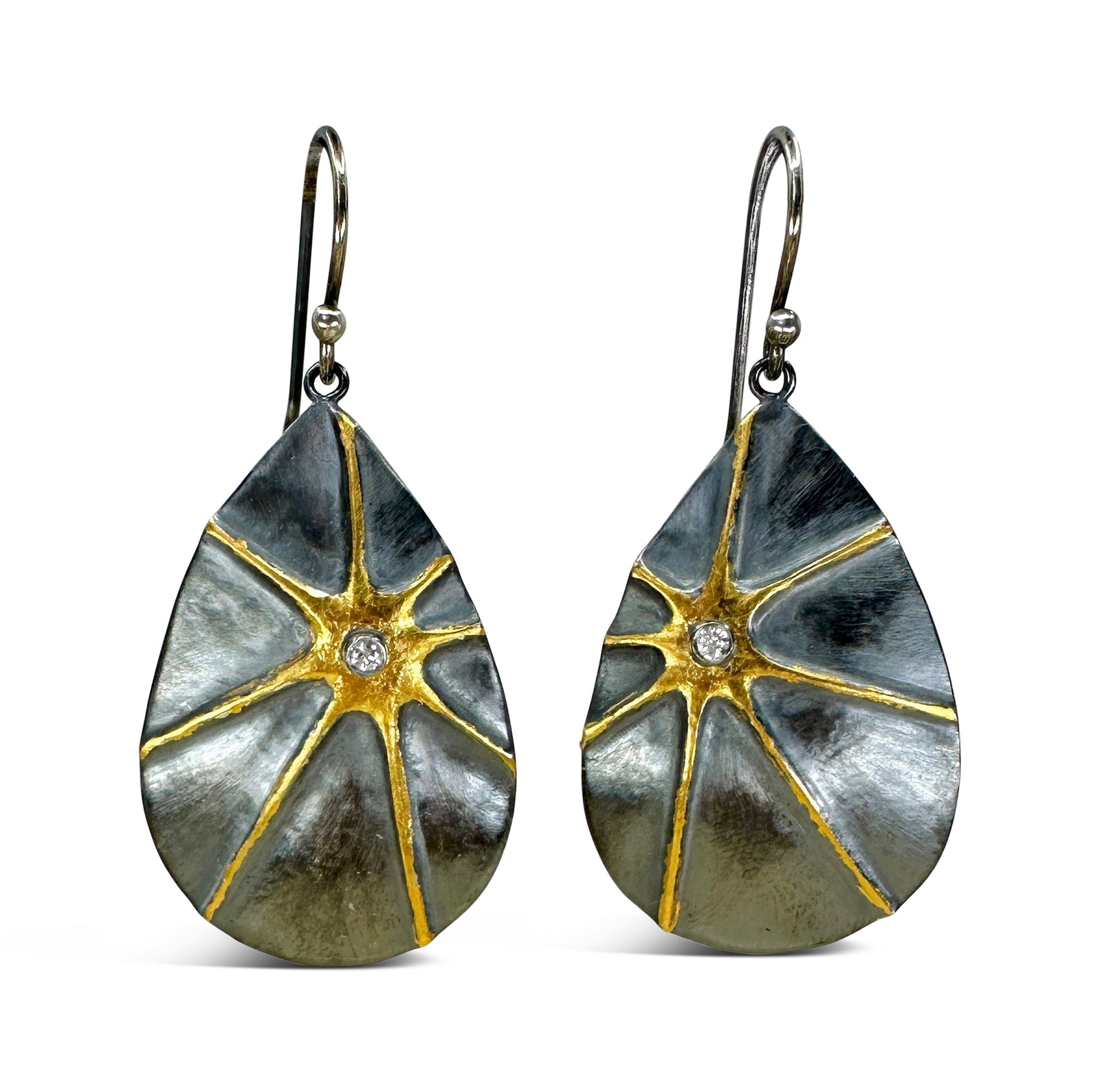 Diamond Burst Earrings