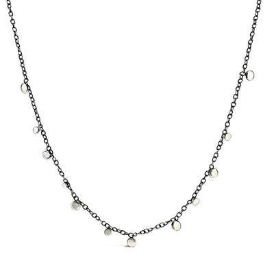 Delicate Dot Necklace in Sterling