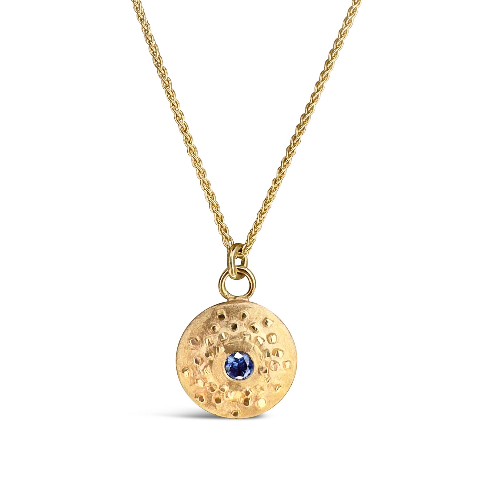 Tiny Bits Disc Necklace