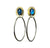 Oval Well Hoops