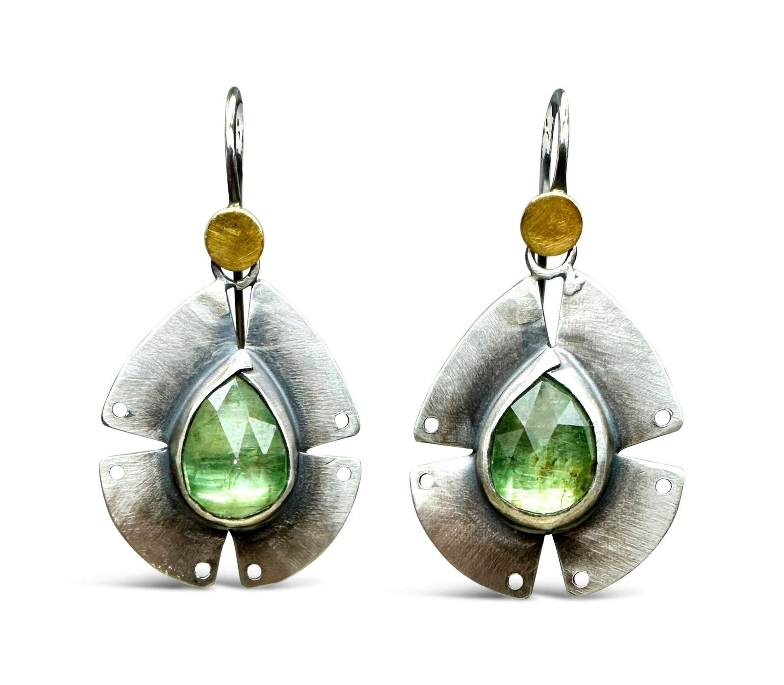 Notch Earrings- Teardrop