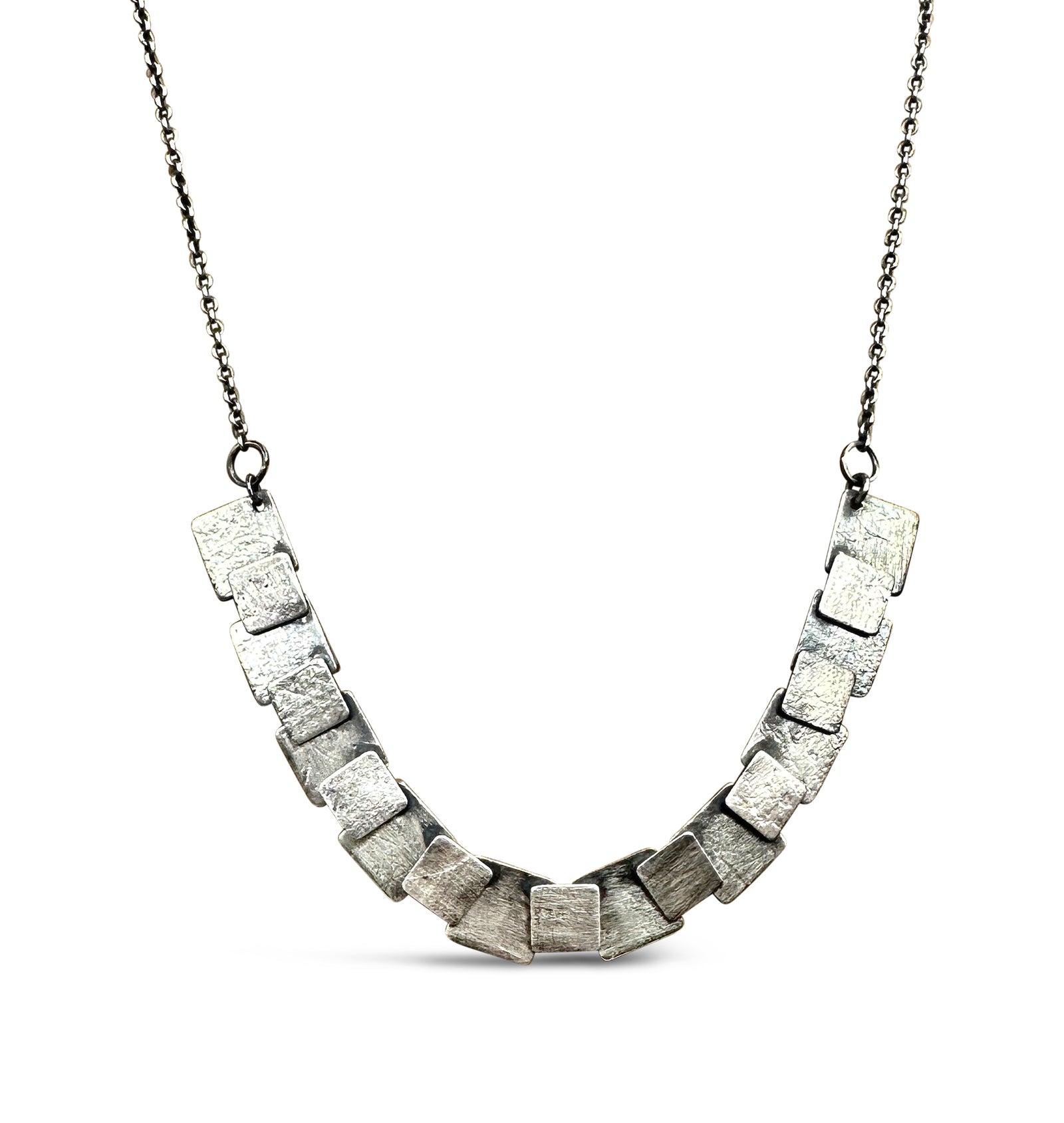 Petite Square Pivot Necklaces