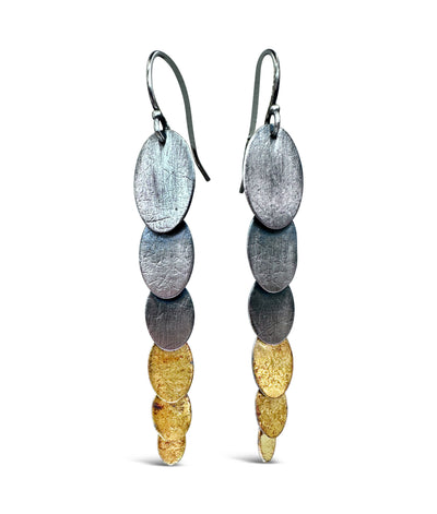 Mixed Pivot Earrings- 2 shapes
