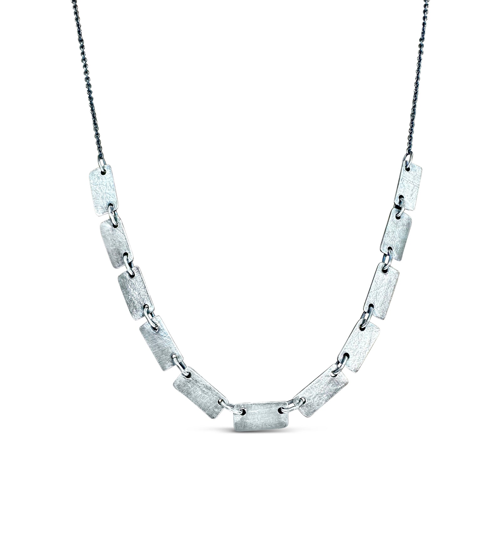 Eleven Link Necklace in Sterling