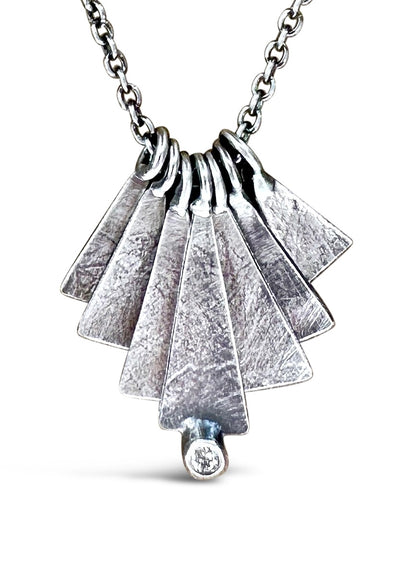 Staggered Fan Necklace- 2 choices