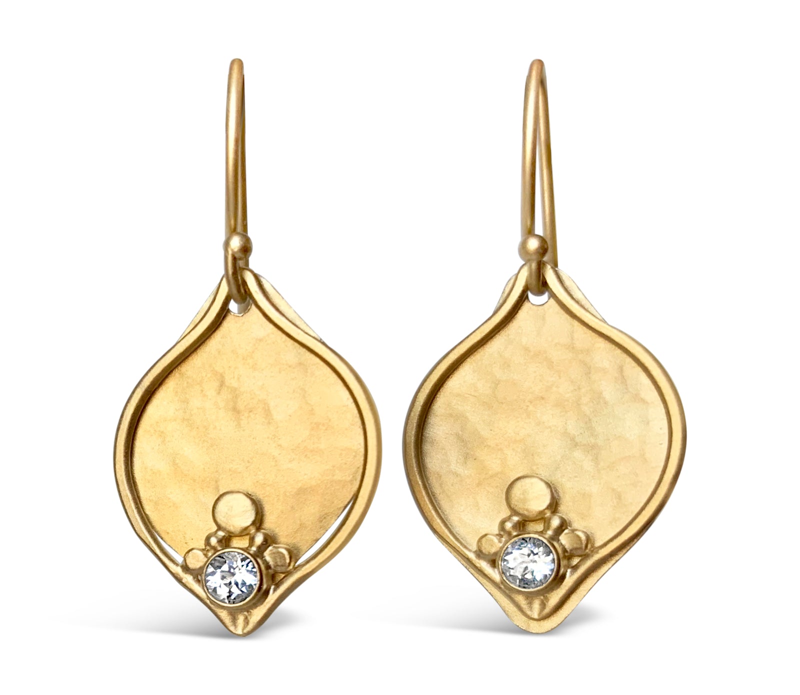 Plum Earring in Vermeil