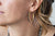 Large Hoop Groove Earrings in Vermeil