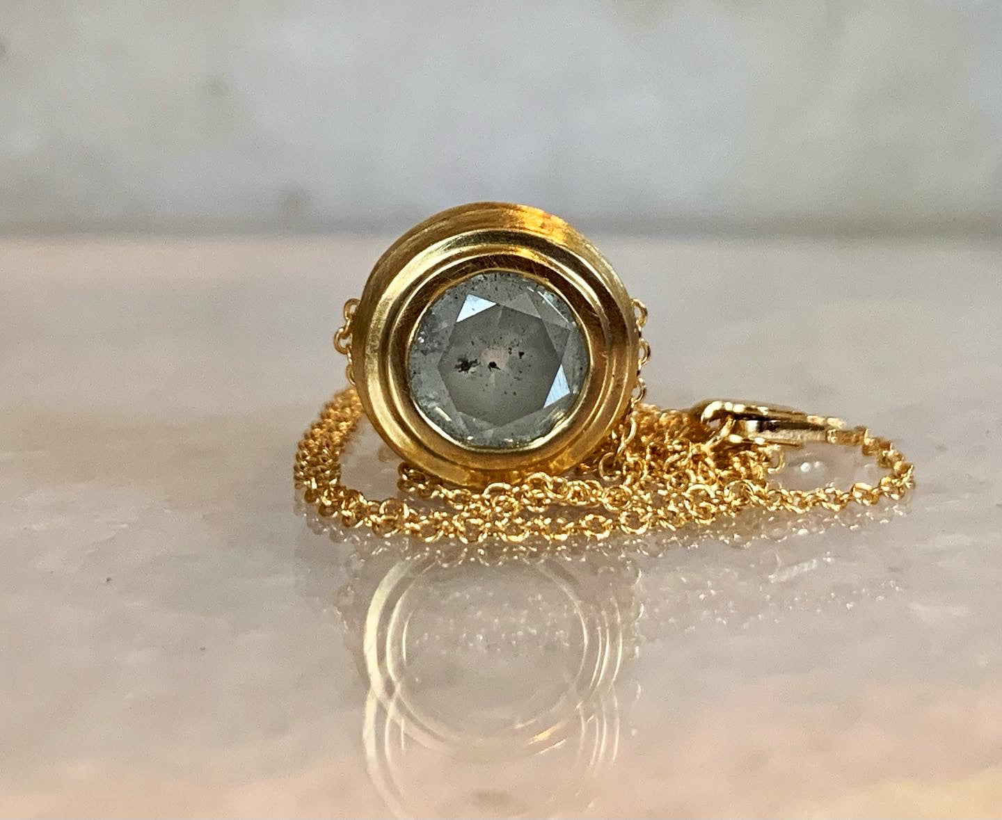 Icey Grey Diamond Slider