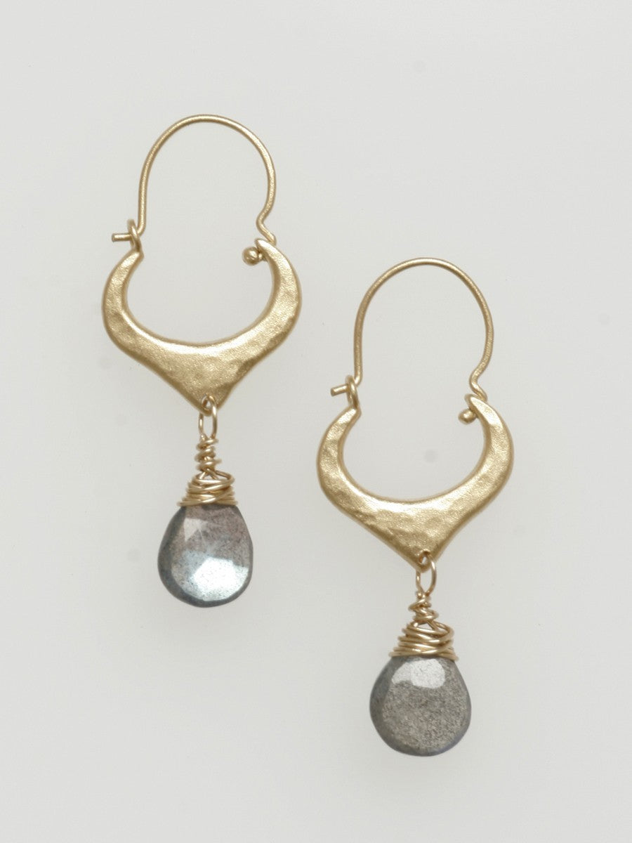 Hammered Heart in Vermeil