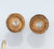 Birch Earrings in Vermeil with post